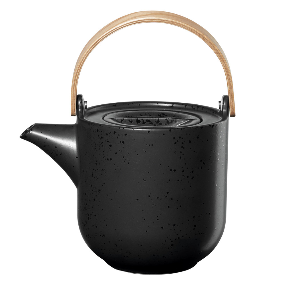 Teekanne mit Holzgriff "Coppa Kuro" 1,0 L