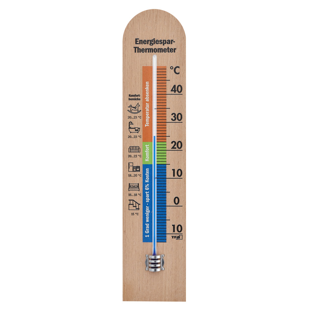 Energiespar-Thermometer