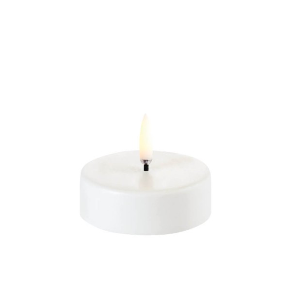Uyuni LED Maxi Tealight - Nordic White