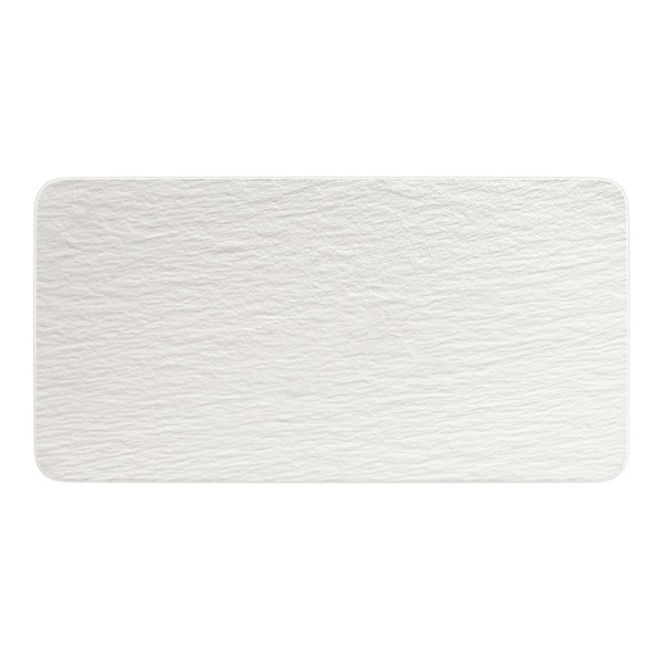 Villeroy & Boch Manufacture Rock blanc Servierplatte rechteckig 35x18x1,5cm
