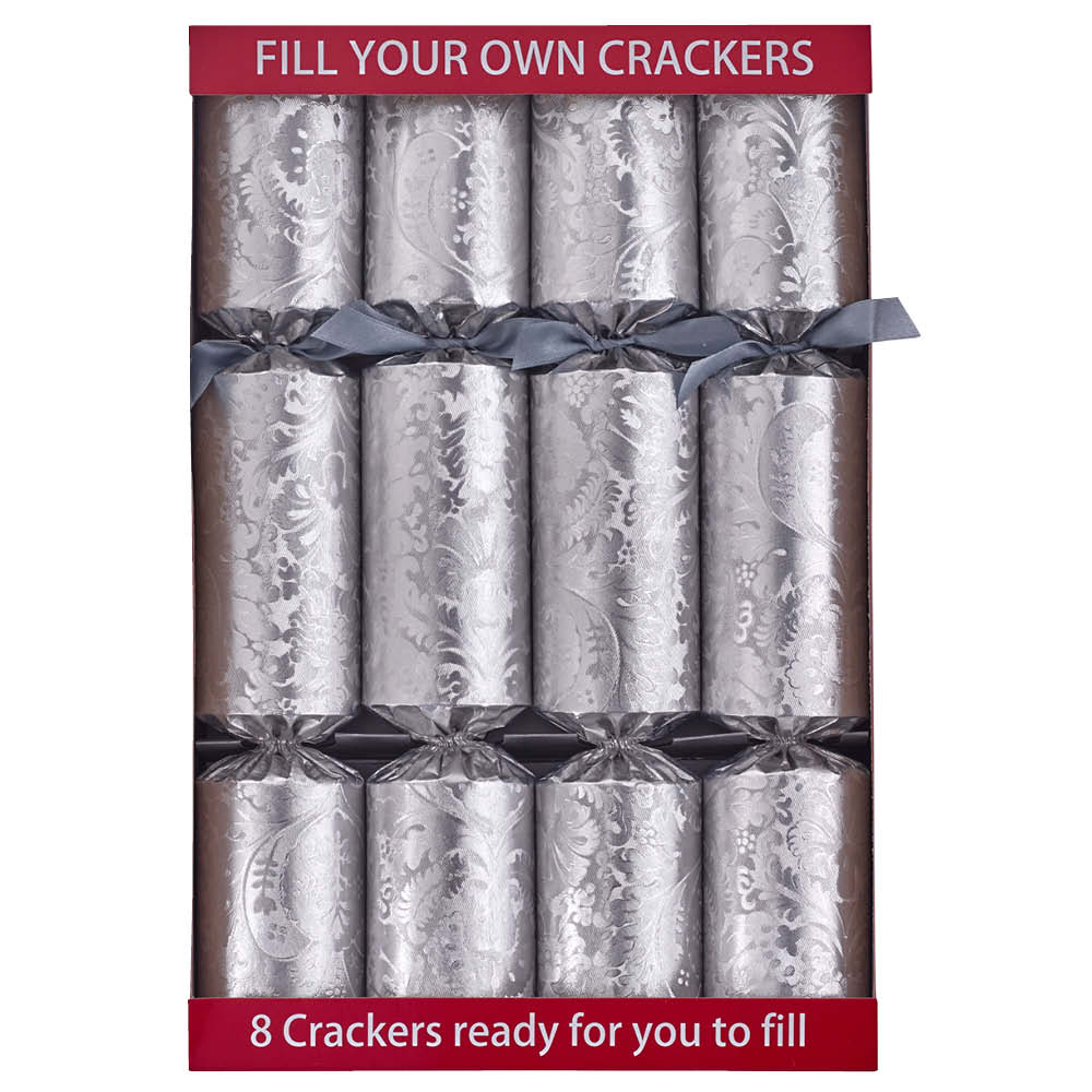 ROBIN REED 8er Set Crackers zum selber füllen, Fyo Decadence Silver