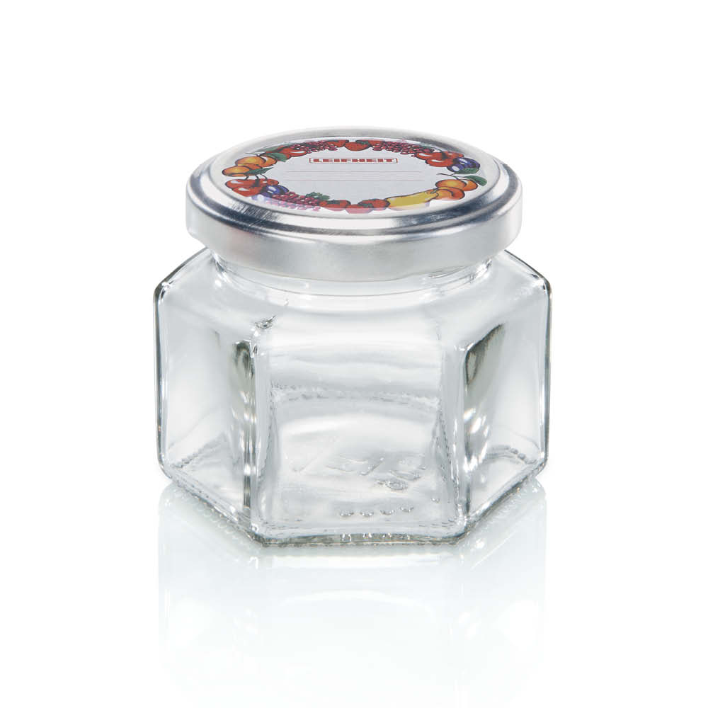 Leifheit Einmachglas "Sechskantglas" 106 ml