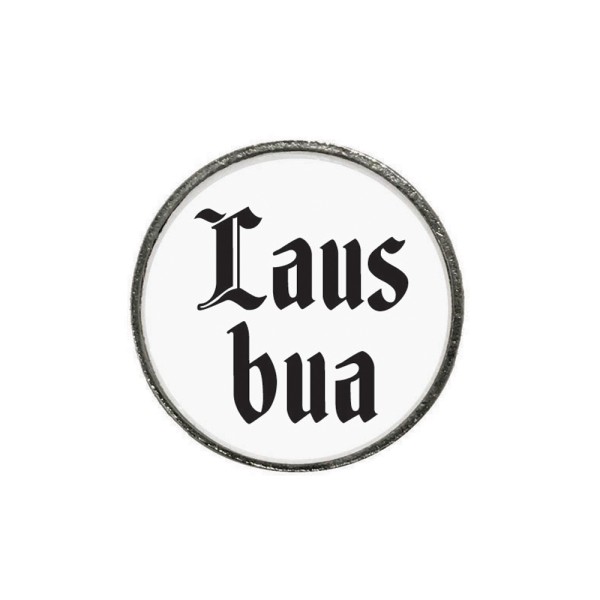 'Lausbua'-Anstecker "Klassiker-schlicht"